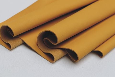 Full Veg Softy Leather - Yellow Color