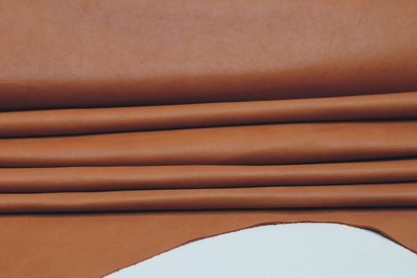 Full Veg Softy Leather - Light Brown Color
