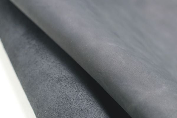 Nubuck Leather - Black Color