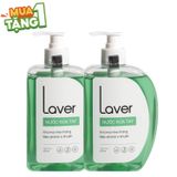  [Mua 1 Tặng 1] Nước Rửa Tay Khử Mùi Nhẹ Nhàng, Bảo Vệ Khỏi Vi Khuẩn Laver 