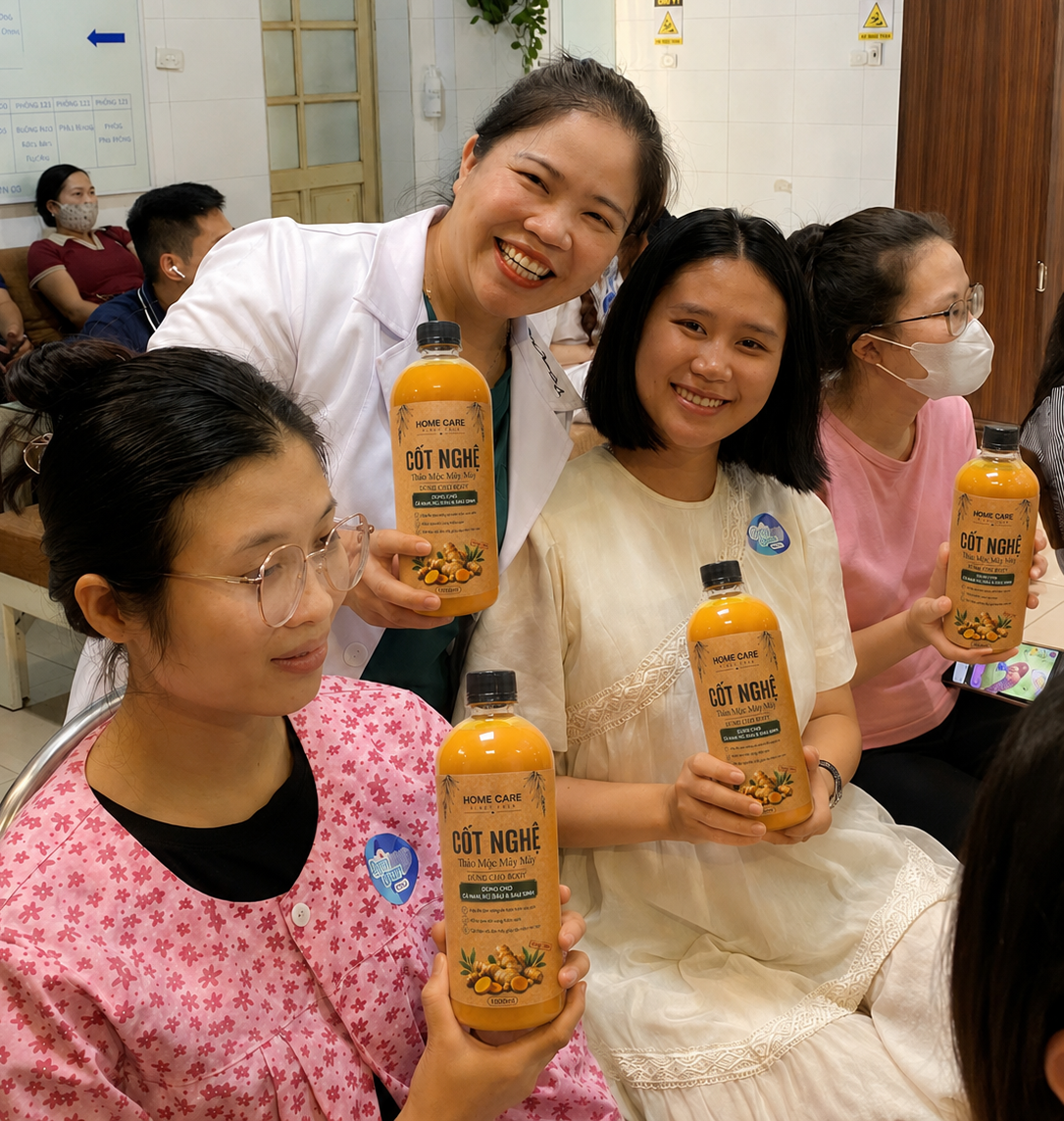  [Mua 1 Tặng 1] Cốt Nghệ Hạ Thổ Siêu Đặc Mờ Thâm, Sáng Da Toàn Thân Sau Sinh 
