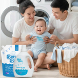  [Mua 1 Tặng 1] Nước Giặt Sinh Học Bon Bon Cho Mẹ, Bé, Gia Đình 