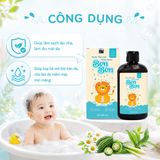  Combo Tắm Gội Toàn Thân Cho Bé Giúp Sạch Da, Dịu Mát Da Bon Bon 