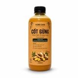  [Mua 1 Tặng 1] Cốt Gừng Tràm Khuynh Diệp Không Bã 500ml - 1L, Pha Tắm Bé, Ngâm Chân, Giữ Ấm Cơ Thể 
