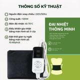  [TẶNG quà đến 300k] Đai Quấn Nóng Giảm Mỡ Loại 1, Chỉnh 9 Cấp Độ Nhiệt 