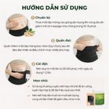  [TẶNG quà đến 300k] Đai Quấn Nóng Giảm Mỡ Loại 1, Chỉnh 9 Cấp Độ Nhiệt 