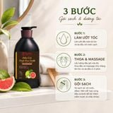  [Mua 1 Tặng 1] Dầu Gội Bưởi Giảm Gàu, Dưỡng Tóc Mềm Mượt Chiết Xuất Từ Bưởi, Vitamin B5 