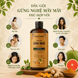  Dầu Gội Cho Mẹ Bầu & Sau Sinh Giảm Gàu & Rụng Tóc Chiết Xuất Gừng, Nghệ 