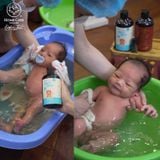  [Mua 1 Tặng 1] Nước Tắm Gội Thảo Dược Cho Bé Bon Bon - Mát Da, Giảm Rôm Sảy, Dịu Mẩn Đỏ 
