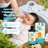  [Mua 1 Tặng 1] Nước Tắm Gội Thảo Dược Cho Bé Bon Bon - Mát Da, Giảm Rôm Sảy, Dịu Mẩn Đỏ 
