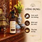  [Mua 1 Tặng 1] Nước Lau Ban Thờ, Bao Sái Ban Thờ Trầm Hương - Làm Sạch Thu Hút Tài Lộc 