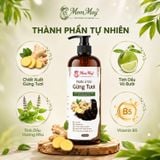  [Mua 1 Tặng 1] Nước Ủ Tóc Gừng Tươi Dưỡng Tóc Mềm Mượt, Chắc Khỏe Phù Hợp Mọi Loại Tóc 