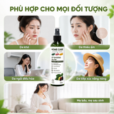  [Mua 1 Tặng 1] Xịt Khoáng Cấp Ẩm Cho Da Giúp Da Mềm Mại, Căng Bóng - Phù Hợp Mọi Loại Da 