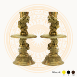  Chân Đèn Rồng Cuốn 