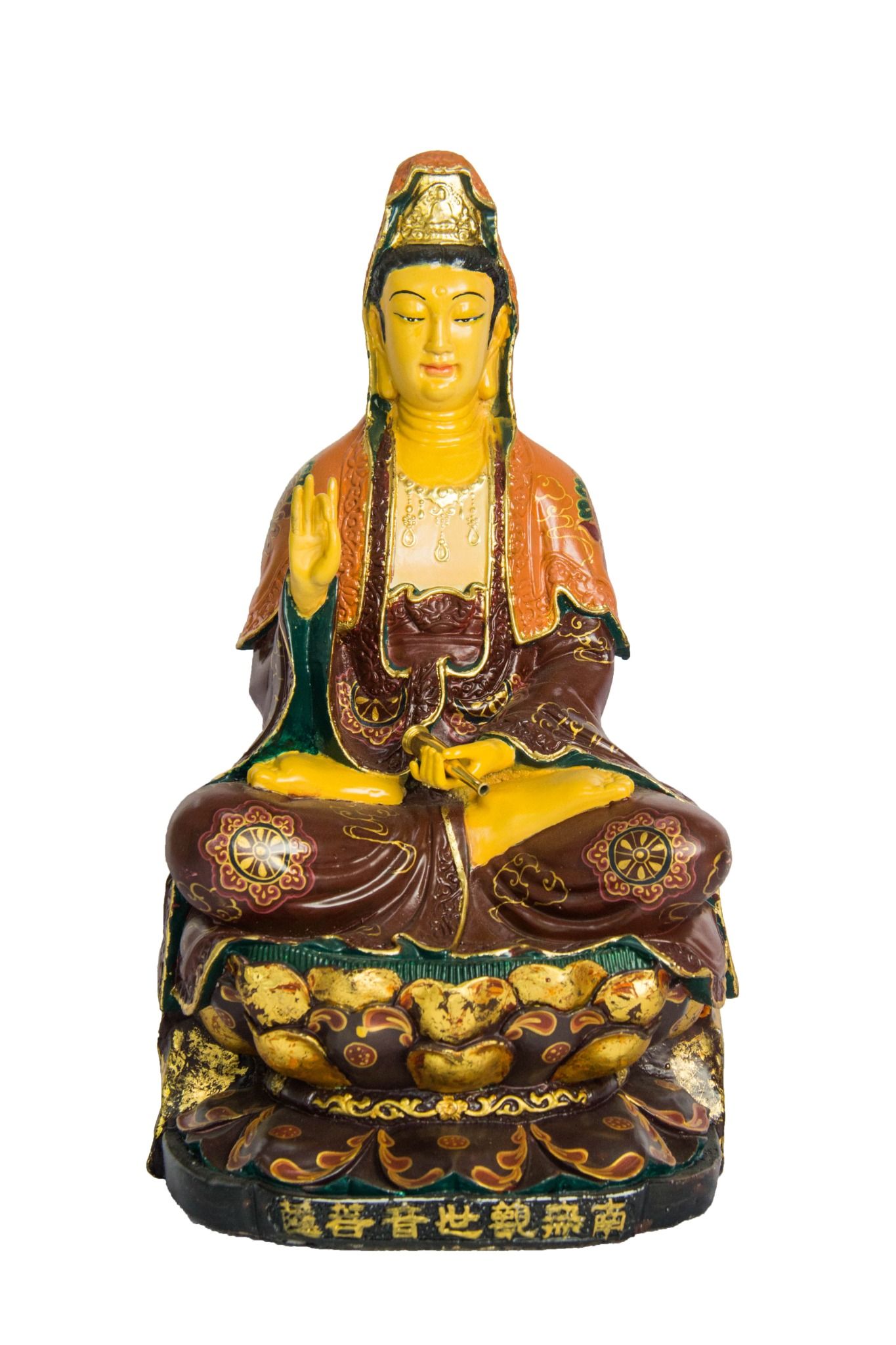  Tượng Phật Bà Quan Âm Ngồi Tòa Sen 