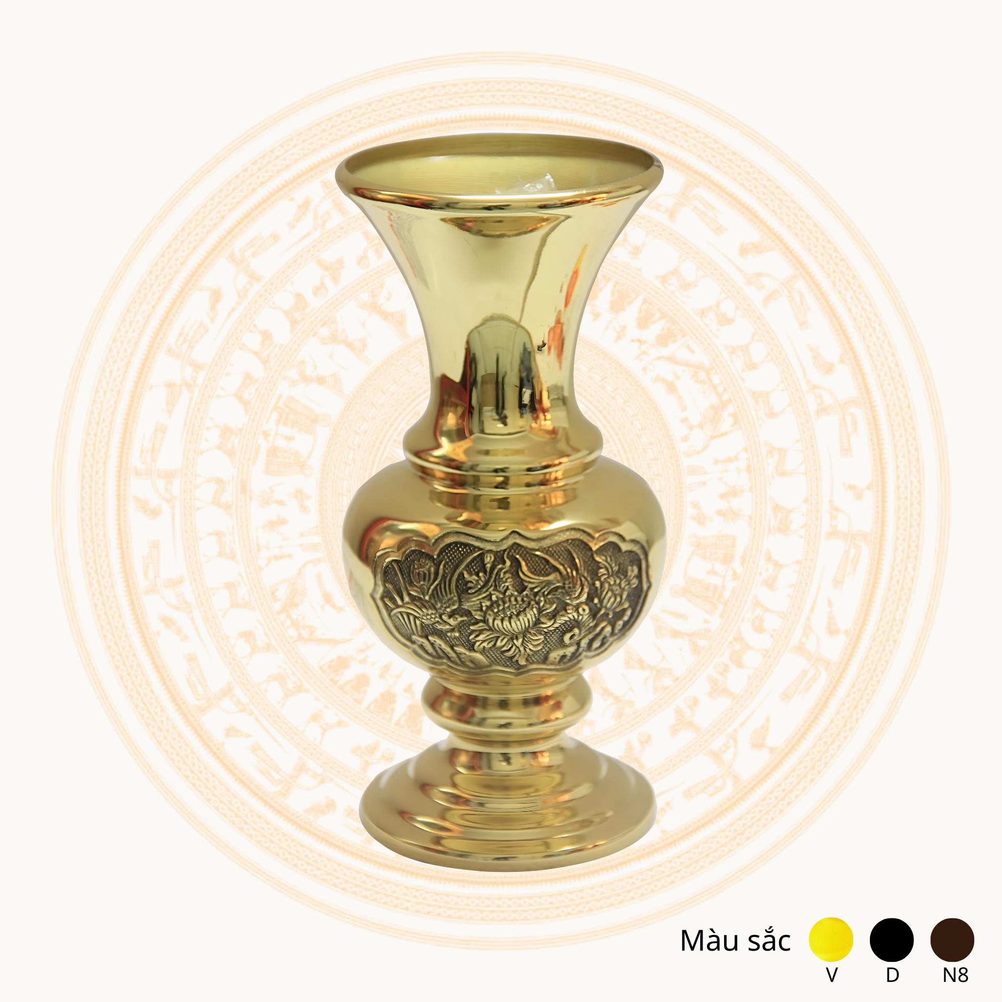  Bình Bông Mai Lan Cúc Trúc 