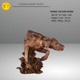  Tượng chó săn nghệ thuật - DAPHA 