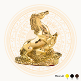  Kim Mã Thành Công - Tượng 12 con Giáp Dapha 