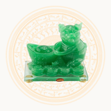  Tượng Heo Chiêu Tài Cẩm Thạch, Mã Não 