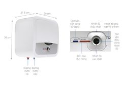 Bình nóng lạnh Ariston AN2 30 RS 2.5 FE 30 lít