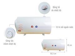 Bình nóng lạnh Ariston PRO R 100 2.5 FE (100L - Ngang)