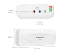 Máy nước nóng gián tiếp Ariston 20 lít 2500W VITALY 20 SLIM 2.5 FE