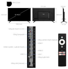 Tivi Casper 4K 50 inch D50UGC620