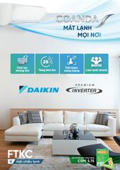 Điều hòa Daikin Inverter 1.5 HP FTKC35UVMV
