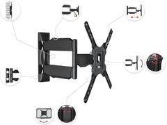 Giá treo tivi góc xoay đa năng Nb-P4 32 – 55 inch thiết kế mới