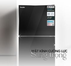 Tủ lạnh cánh kính Funiki Inverter HR T8286GB 286 lít