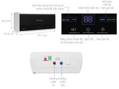 Bình nóng lạnh Ariston 30 lít SL3 30 TOP WIFI VN