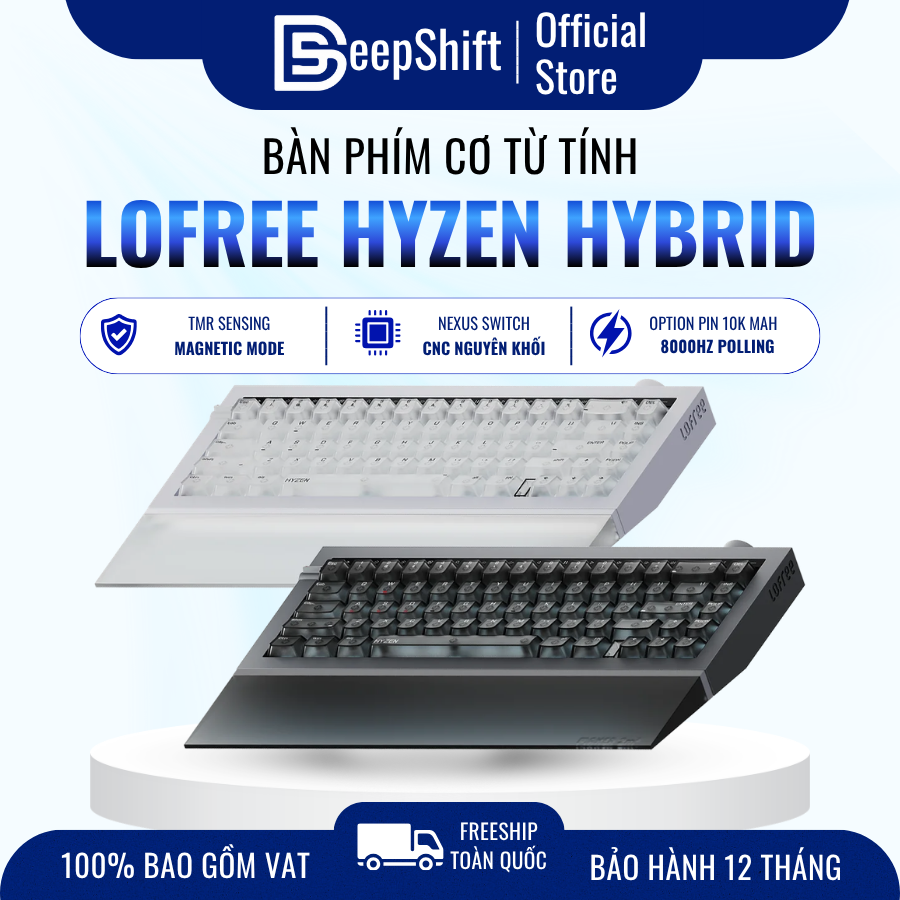 Bàn phím cơ Lofree Hyzen mechanical keyboard