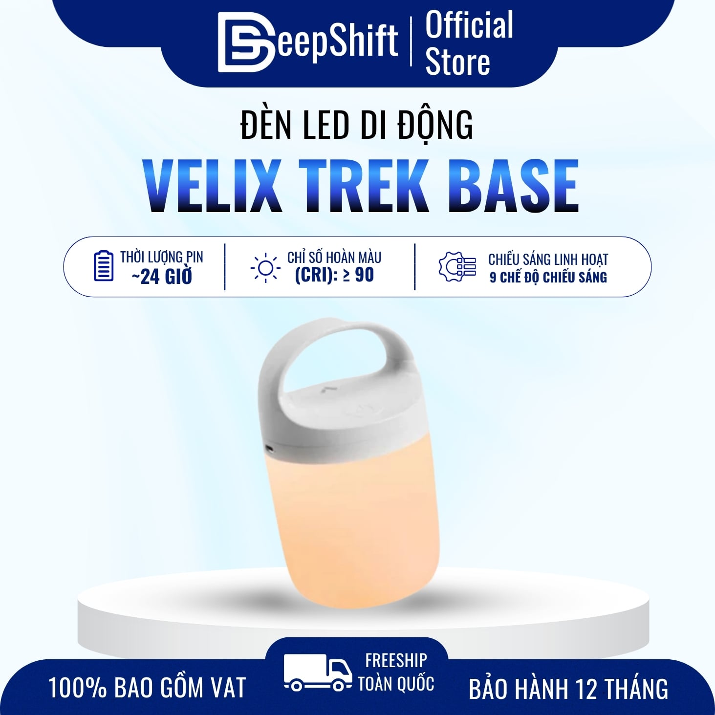Đèn cầm tay đa dụng Velix desk lighting