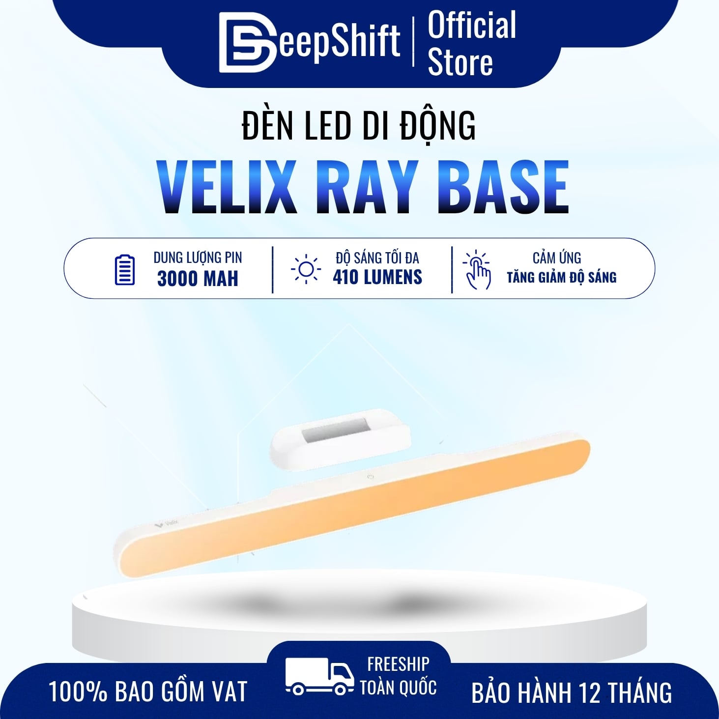 Đèn thanh nam châm Velix Ray Base desk lighting