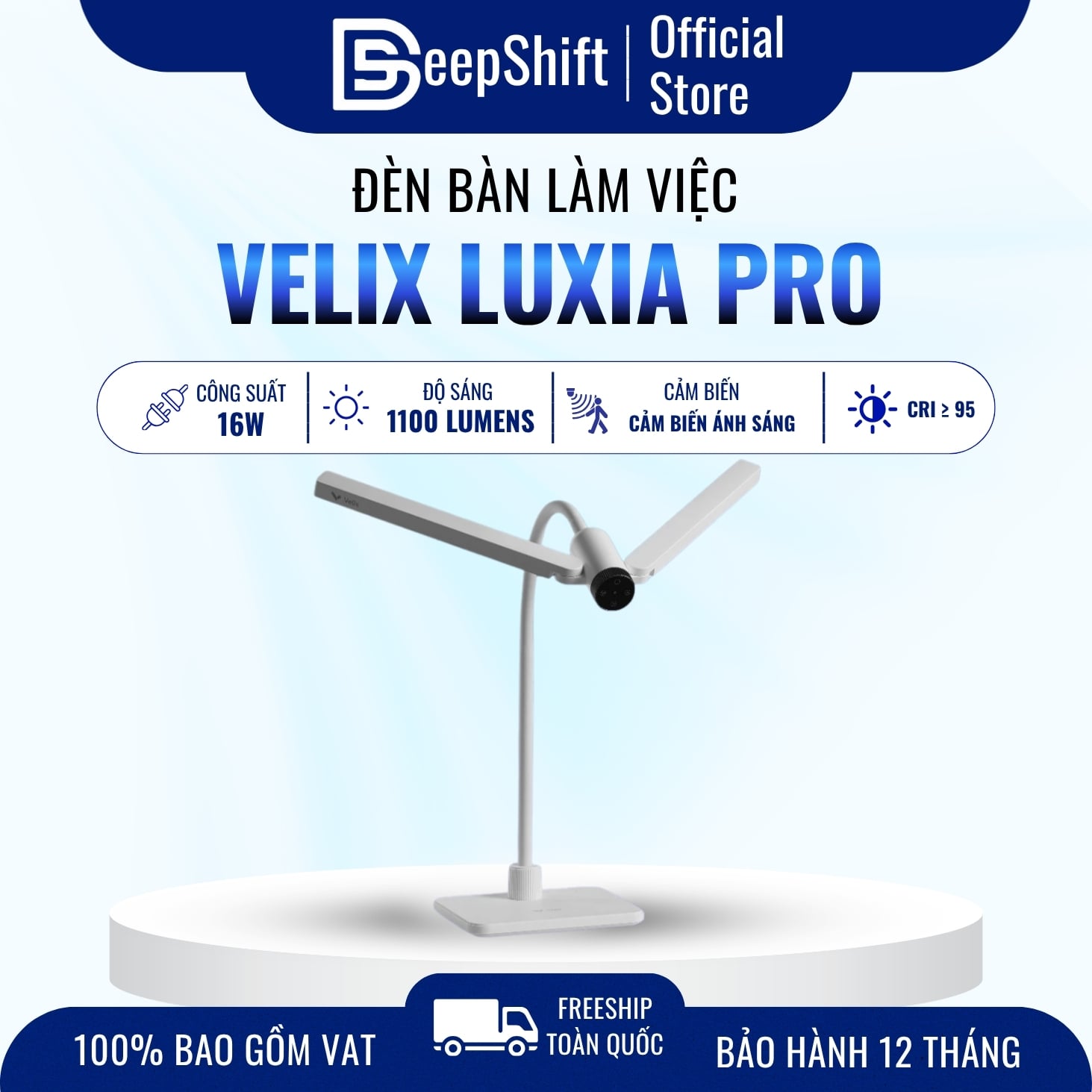 Đèn bàn Velix Luxia Pro desk lighting