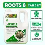  Phân Bón Can ROOTS 8 Ra Rễ Cực Mạnh, Tái Sinh Rễ, Cân Bằng PH, Xanh Cây, Tốt Lá - Can 5 lít 