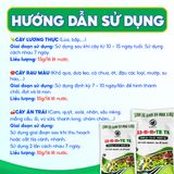  Phân Bón 33-11-11+TE Bật Chồi Nhanh, Ra Rễ Mạnh, Xanh Lá, To Lá, Mướt Lá, Tăng Quang Hợp Lá, Nuôi Trái Tốt - Túi 1kg 