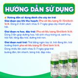  Phân bón ATONIK MAX TK Tăng Sinh Trưởng, Nhụy Trứng Cá Xanh, Trội Hột, Dưỡng Hoa, Bóng Trái, Đẹp Trái - Chai 250ml 