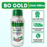  Phân bón BO GOLD ĐẬM ĐẶC Global TK Dưỡng Mập Bông, Cuống Trái, Bông Khỏe, Hạn Chế Rụng Hoa Và Trái Non - Chai 500ml 