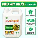  Phân Bón SIÊU MÍT NHẤT Trái To, Nặng Ký, Màu Đẹp, Cơm Dày, Hạn Chế Xơ Đen, Xơ Xanh - Can 5 Lít 