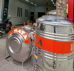 Bồn Nước Inox Hwata 500L Đứng