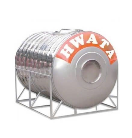 Bồn Nước Inox Hwata 1000L Nằm Ngang