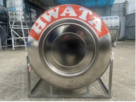Bồn Nước Inox Hwata 1000L Nằm Ngang