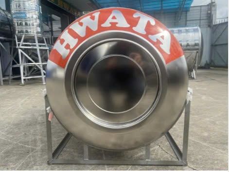 Bồn Nước Inox Hwata 500L Nằm Ngang