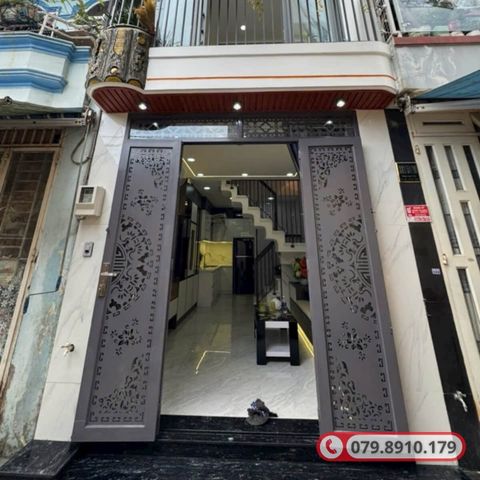 Bán Nhà Phan Huy Ích Gò Vấp 3.45 Tỷ Hẻm Xe Hơi Full Nội Thất