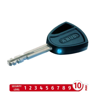  Khóa ABUS GRANIT ™ 37RK/60 thân thép rộng 60mm phủ black granit - 2 chìa khóa 1 chìa có đèn 