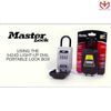 Hộp đựng chìa khóa Master Lock 5424D - Có đèn hộp số - Có móc treo di động - MSOFT