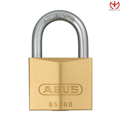  Ổ Khóa ABUS 65/60 Thân Đồng Chìa Răng Cưa - MSOFT 