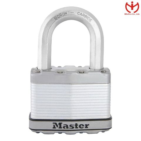  Ổ Khóa Chống Cắt Master Lock M15 EURDLF Thân Thép Bọc Kẽm Rộng 64mm - MSOFT 
