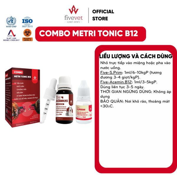 Combo B12 Hỗ Trợ Tiêu Hoá